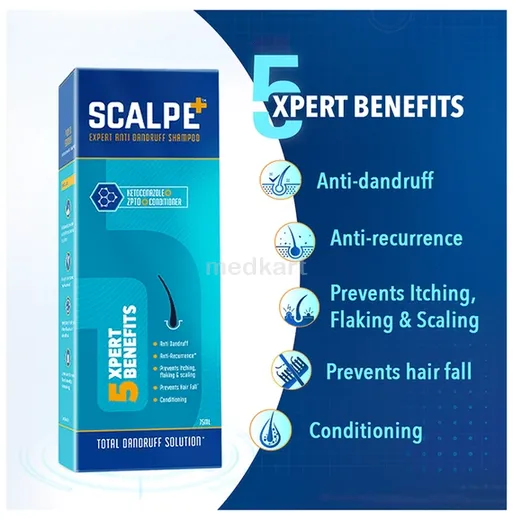scalpe plus shampoo 75 ml